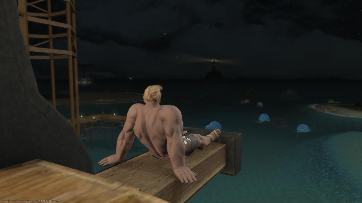 FF14ルガディンの水着姿