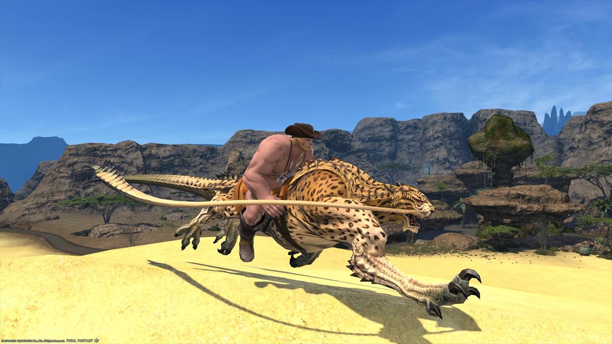 FF14ルガディンの水着姿