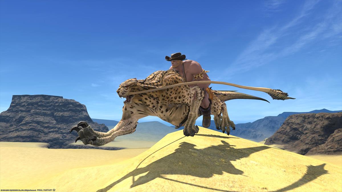 FF14ルガディンの水着姿